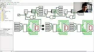 Cascateamento de contadores - circuito de um rel&oacute;gio
