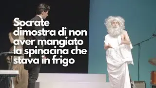 SOCRATE DIMOSTRA DI NON AVER MANGIATO LA SPINACINA CHE STAVA IN FRIGO
