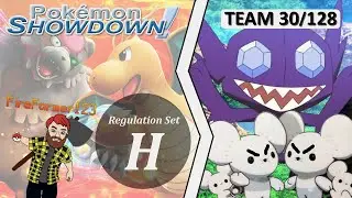 Maushold Thrives in High Gravity -Pok&eacute;mon Showdown Reg H Team 30/128 Challenge