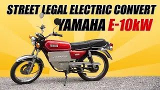 Yamaha RS 125 street legal electric convert