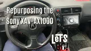 2000 Honda Civic Sony XAV-AX1000 Radio Install