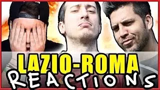 LAZIO ROMA 1-4 LA REAZIONE DEGLI YOUTUBER AL DERBY! Reaction [ilvostrocarodexter]