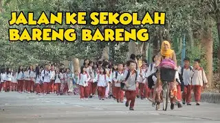 Mahad Alzaytun, MI berangkat sekolah