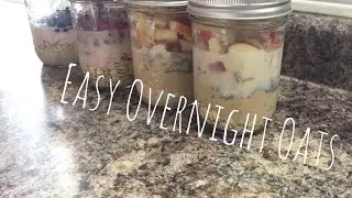 Easy & Delicious Overnight Oats | With 5 Smart Points & Under