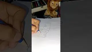 I Wrote &ldquo;SIMRAN&rdquo; in Bubble Letters ✍️💖 | Satisfying Name Art #shorts