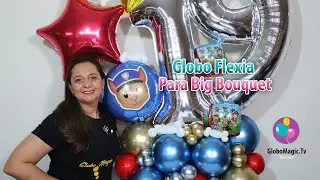 APRENDE A HACER GLOBOFLEXIA 🎈 PARA BIG BOUQUET DE PAW PATROL ‼️