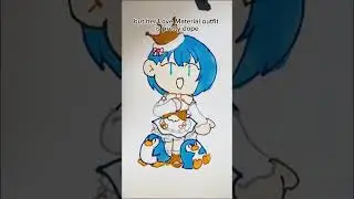 Drawing Haruka Kiritani from Project Sekai 🐧