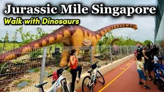 Jurassic Mile at Changi Airport Singapore | How to go go explained | Jurassic Park |