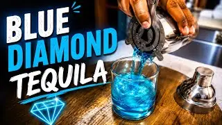 Shine Bright with a Blue Diamond Tequila Drink Recipe 🍹💎 #BlueDiamondTequila #CocktailRecipe