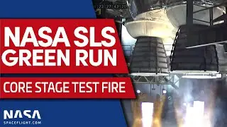 Тест SLS Green Run Hot Fire №2 и сверхтяжелое штабелирование ускорителей