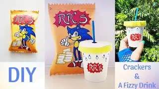 DIY evening snack paper craft idea😻 | DIY Tipitip | rr craft house
