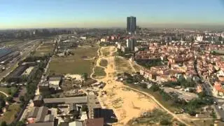 El norte de Madrid a vista de pájaro