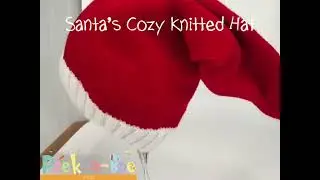 STOP Making Ugly Holiday Hats! Try This Santa Cozy Knit Hat Instead
