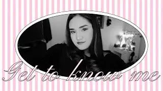 First YouTube Video/ Getting to know me!