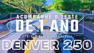 1 Ano de Denver 250 Shineray Acompanhe #shineray #denver250 #custom