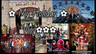 ABUJA Living #1: My Holiday Vlog 🌸🌸 #wonderland #cinema #games #fun