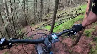 Extra Cover Dunkeld Craigvinean Whyte E180RS eBike enduro trails Scotland GoPro