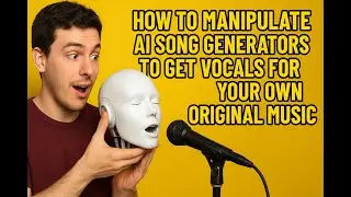 How To Manipulate AI Song Generators To Get Just Vocals For Your Original Song And Music!