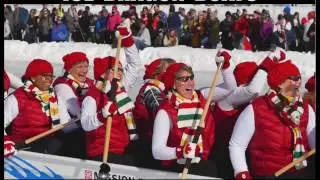 ICE DRAGON BOATS, ONLY IN CANADA