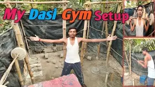 My Desi Gym Setup 💪🔥 #Workout At Home 💪🔥👊FitnessIndia#Bodybuilding💪#