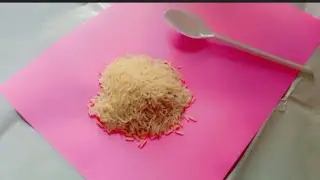 Pink paper Eating 🍚 Long Basmati Rice 🌾/Paper Rice 🌾/Eating 🍚🍚/Rice 🌾 Rice/Rice 🌾 Lovers 💕