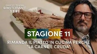 Trinca cruda al tavolo di Alessandro Borghese | Ale 4 Ristoranti