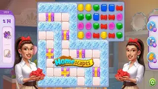 Homescapes - Level 1703 Hard Level No Boosters Gameplay Walkthrough - New Update