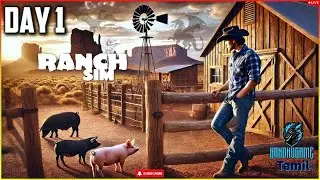 🔥 Ranch Simulator LIVE தமிழ் | Survival பண்ணை வாழ்க்கை Day 1