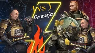 1 vs 3 Challenge With LING | Shadow Fight 4 Arena Gameplay (DSA Gaming)