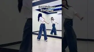 ILLIT(아일릿) &lsquo;jellyous&rsquo; Dance Tutorial 0.5x Speed👣🔥 #illit #jellyous #아일릿 #젤리어스 | Yu Kagawa