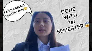 LAST EXAM 1st semester😢😮‍💨 #fyppp #viral #vlog g