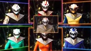 Power Rangers Cosmic Fury 7 Ranger Morph