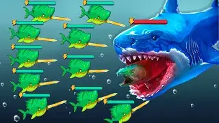 Survival Fish io Hunger Game: Killed Strongest Shark 🦈 - Walkthrough Gameplay