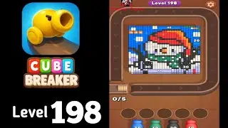 Cube Breaker level 198 hard level Guide Walkthrough Solution