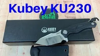 Kubey KU230      Small fixed blade D2 Budget Knife