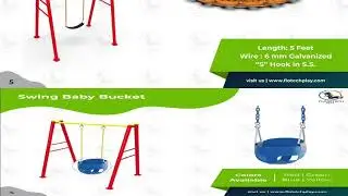Outdoor play equipment and outdoor fitness equipment accessories