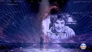 João Gomes E fafá de Belém homenagem atores da rede globo ao vivo) TV Globo 60 Anos