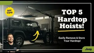 ТОП-5 лучших подъемников для жесткой крыши Jeep 2026 года | Легко снимайте и храните жесткую крыш...