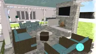 Cape Cod Pool Cabana and Swimming Pool Renovation by Randy Angell
