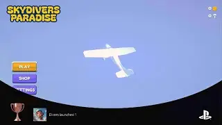 Skydivers Paradise ~ Divers launched 1 Trophy