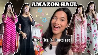 Amazon must have kurta haul under 599! Office wear/college wear short/long kurtas #amazonfashion