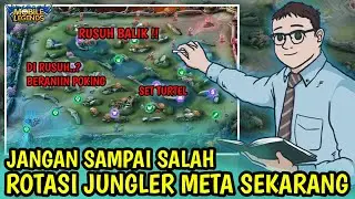 ROTASI JUNGLER ASSASSIN!! Tutorial Cara Main Assasin Yang Benar | AUTO WIN 