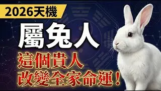 屬兔人的宿命：為什麼說你是「先苦後甜」？2026年這個「神祕貴人」的出現，將徹底改變你全家的命運！#2026屬兔運勢 #生肖兔2026運勢 #財運 #貴人運 #算命 #風水 #命理 #轉運 #生肖兔