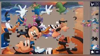 Disney Beach Party 🏖️🎉🥳🧩 Funny puzzle 🧩//@jigsawpuzzlezone 