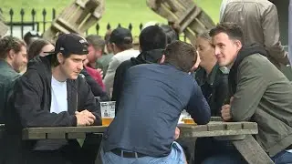 Pub overflows in London upon reopening as lockdown is eased | AFP