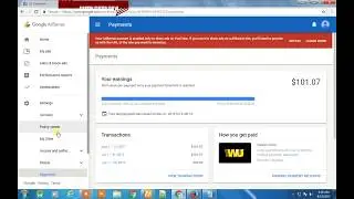 Youtube Earning Proof 2017! Google Adsense | Western Union