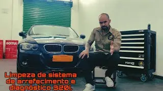 Diagnóstico de 320i com osciloscópio e limpeza de sistema de arrefecimento. Saga BMW parte 4! #012