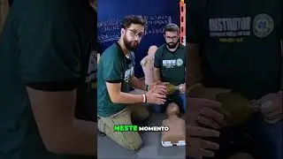 RCP em caso de Hipoxia ou afogamento, com 2 socorristas.