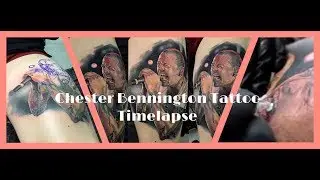 Tattoo Timelapse | Chester Bennington Portrait