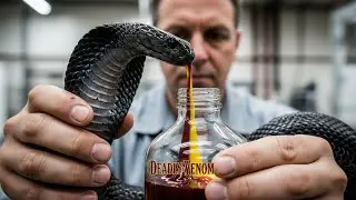 Deadliest Snake Venom Turned Into Medicine 💉 | Inside Black Cobra Factory Process